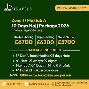 Hajj 2026 packages UK
