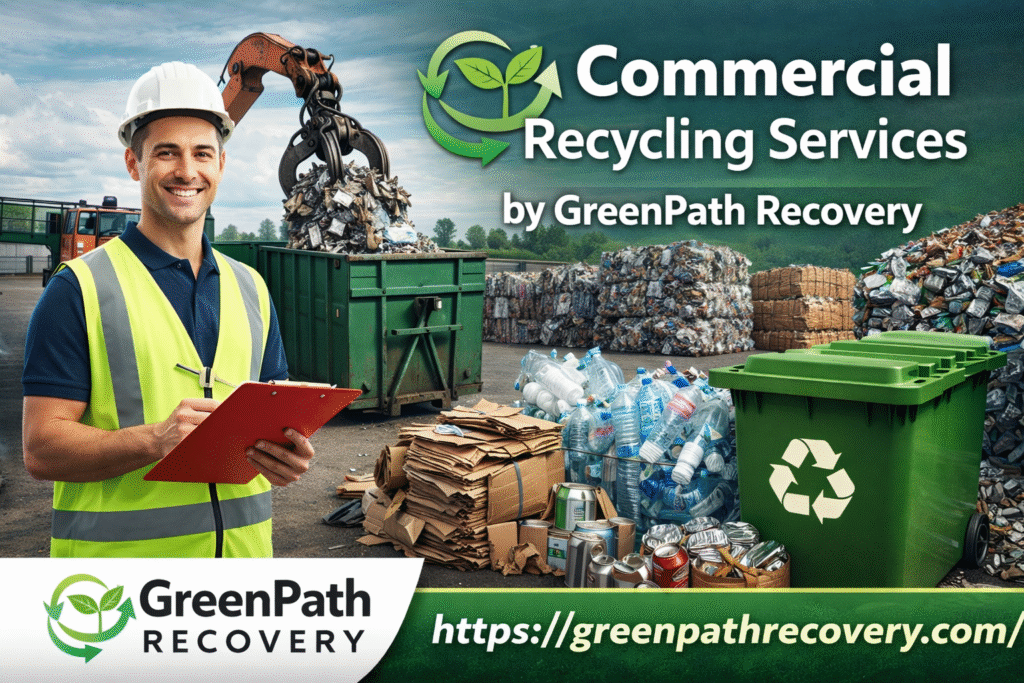 Commercial Recycling Services by GreenPath Recovery