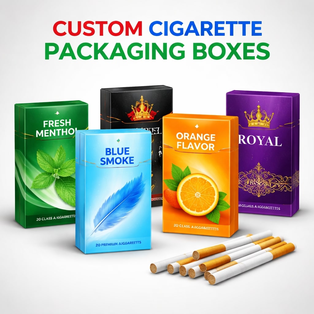 Custom Cigarette Packaging Boxes