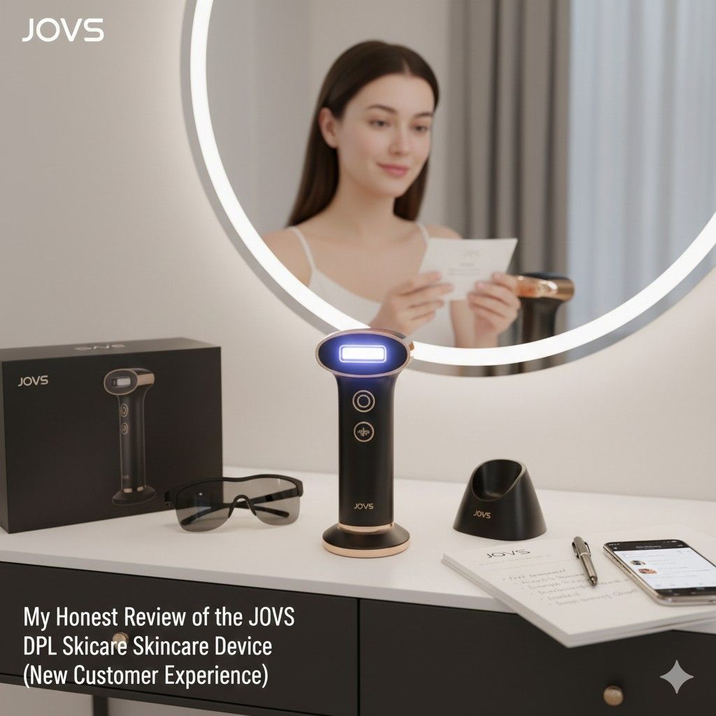 My Honest Review of the JOVS Blacken DPL Photofacial Skincare Device