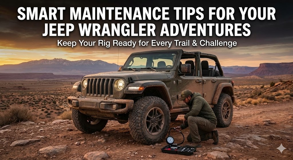 Smart Maintenance Tips for Your Jeep Wrangler Adventures