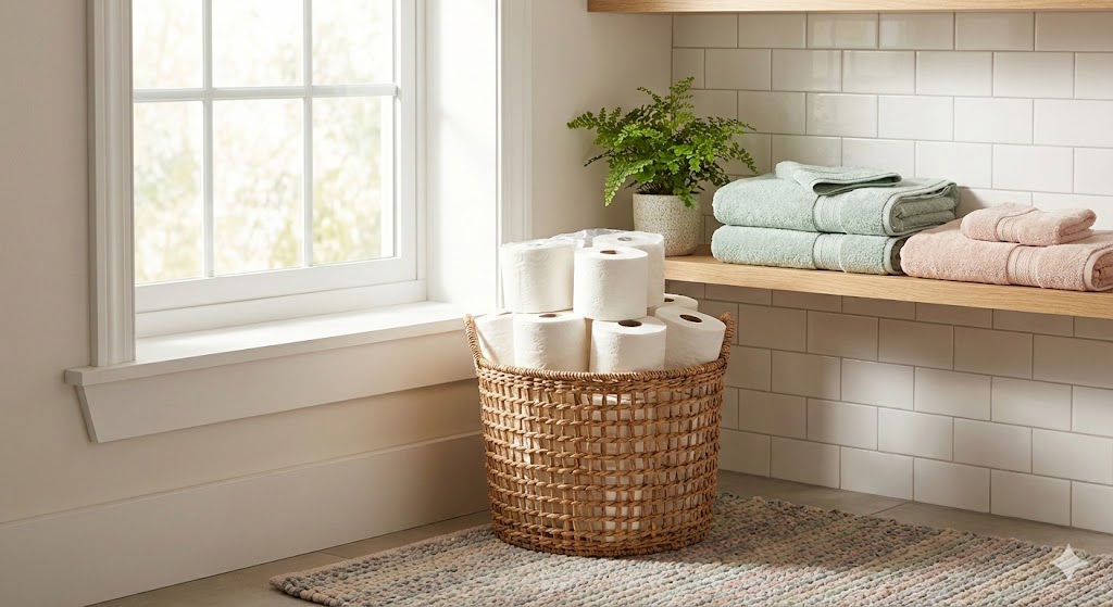 48 rolls of toilet paper