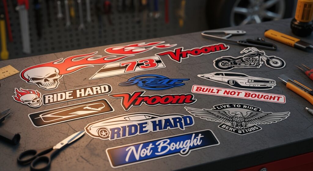 Car & Motorcycle Stickers