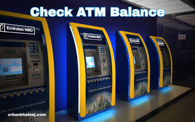 ATM balance