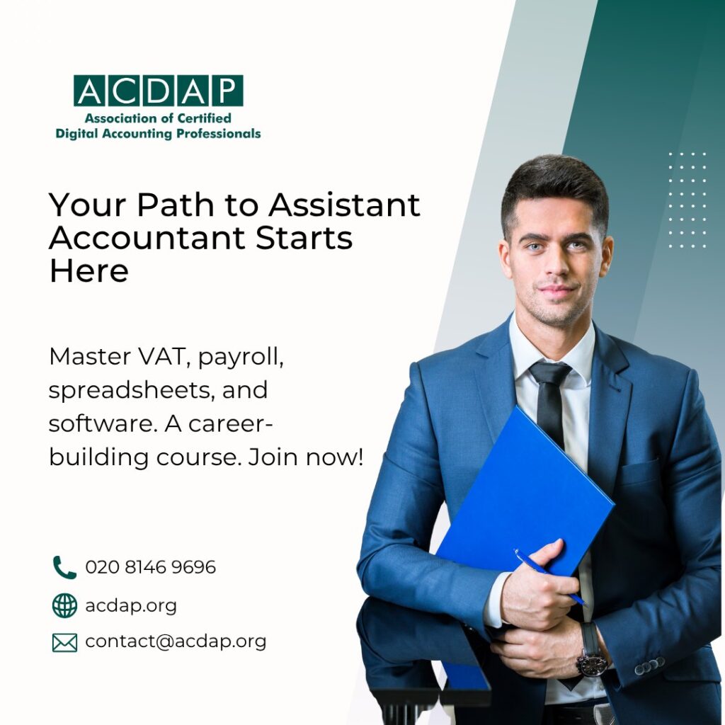 Assistant accountant training