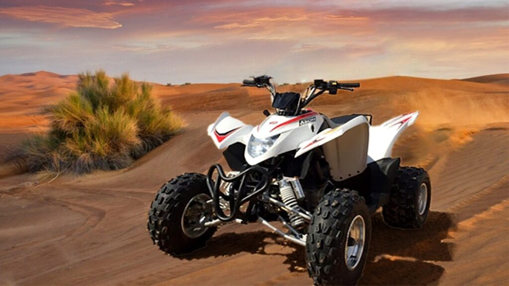 quad bike outdoor ride-on toy for kids playing safely in UAE
