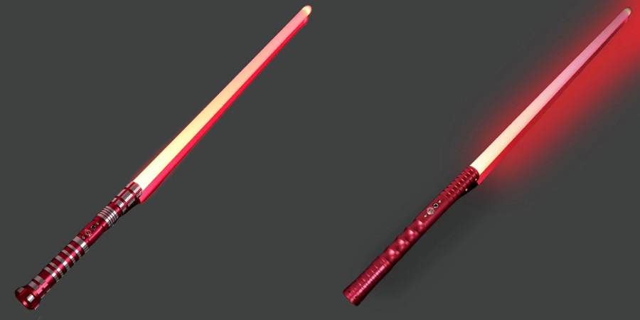 red lightsabers