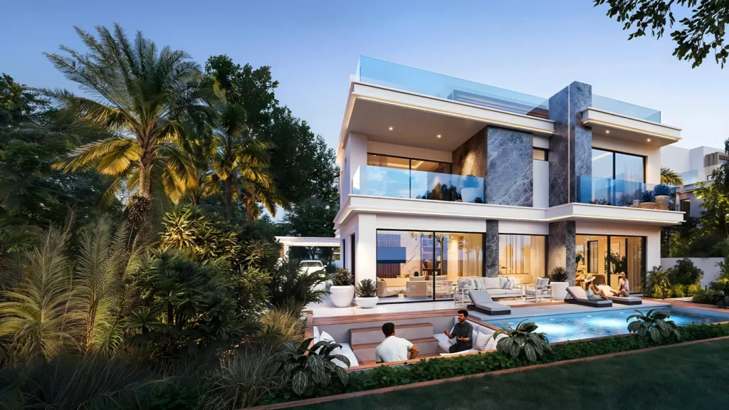 villas for sale in Damac Islands 2