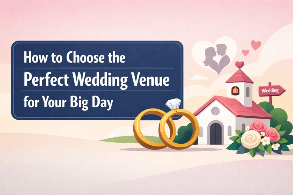 How to Choose the Perfect Wedding Venue for Your Big Day