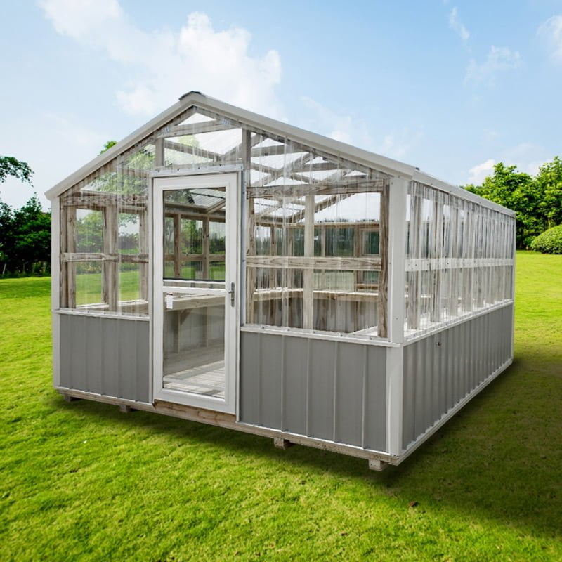 Greenhouse shed