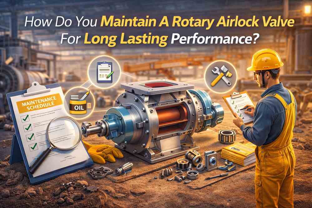 How Do You Maintain A Rotary Airlock Valve For Long Lasting Performance?