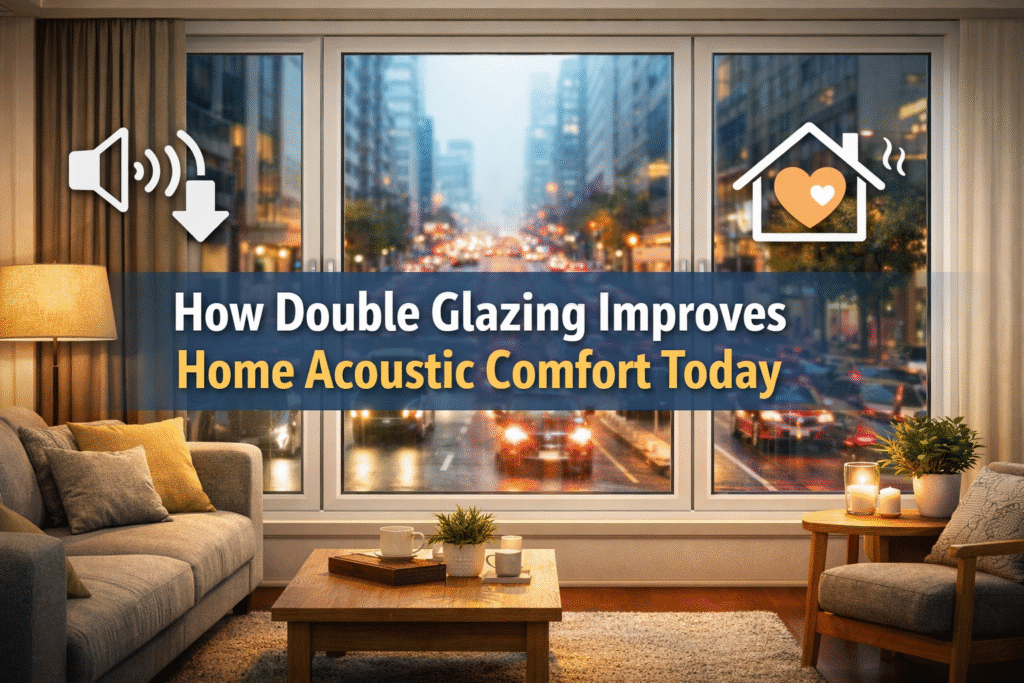 How Double Glazing Improves Home Acoustic Comfort Today