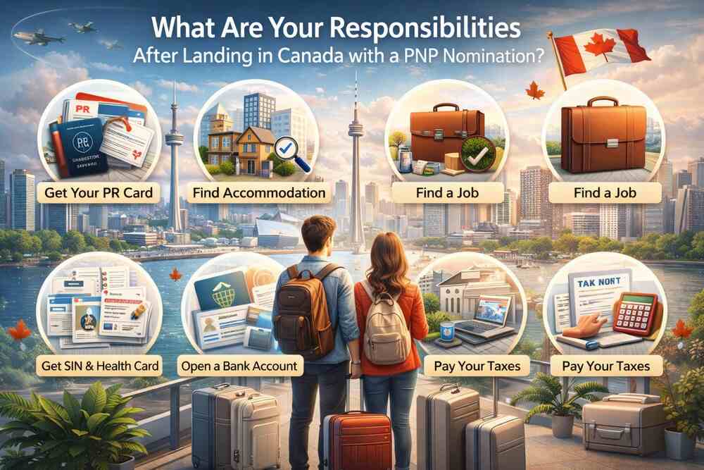 What Are Your Responsibilities After Landing in Canada with a PNP Nomination