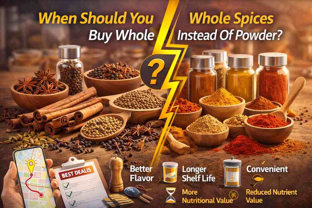 When Should You Buy Whole Spices Instead Of Powder?