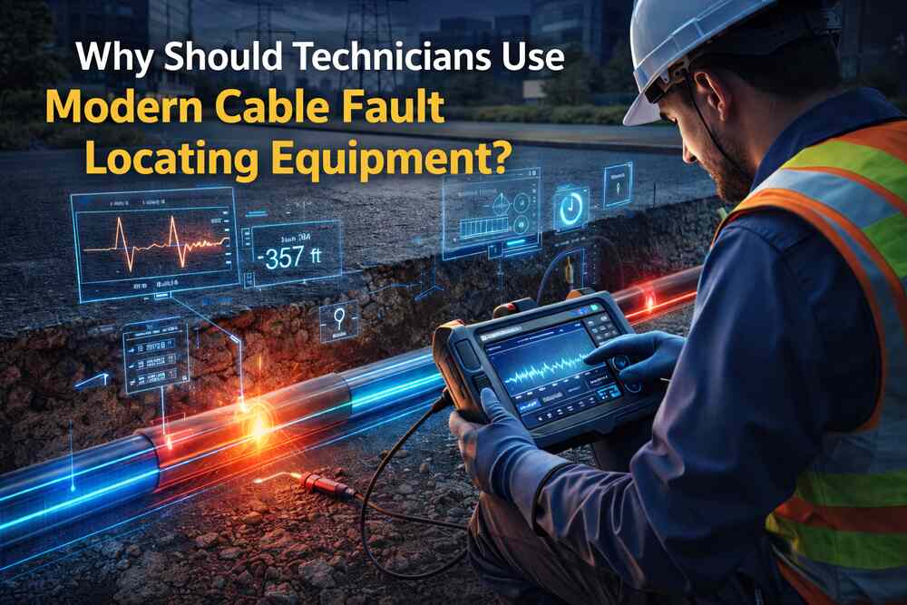 Why Should Technicians Use Modern Cable Fault Locating Equipment