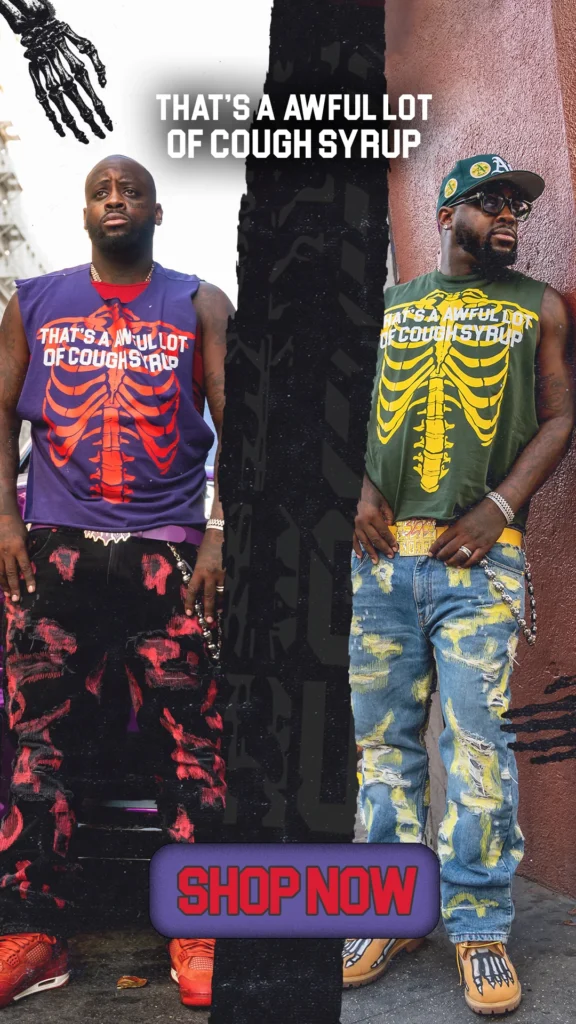 awful lot of cough syrup