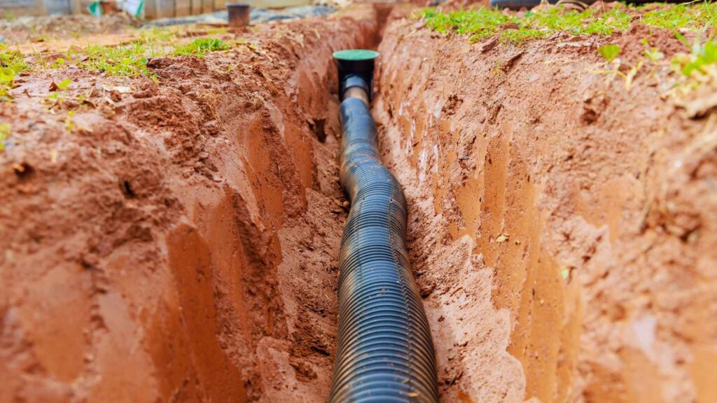 drain excavation services