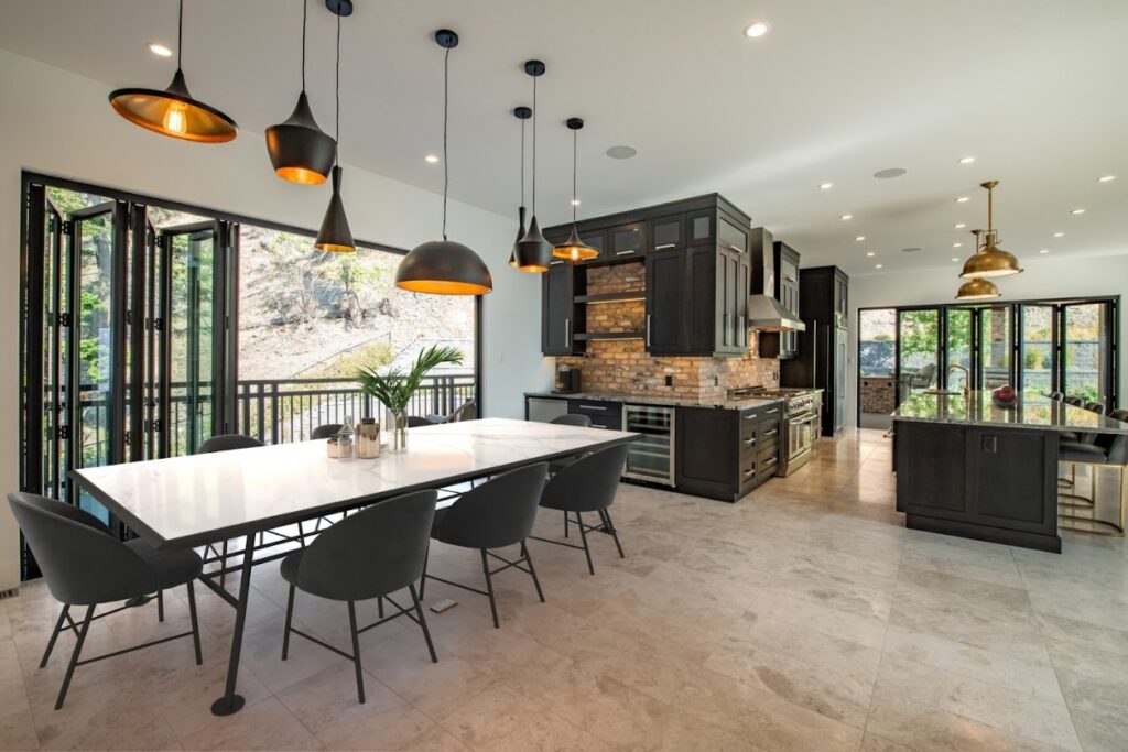 Aluminum Glass Folding Door